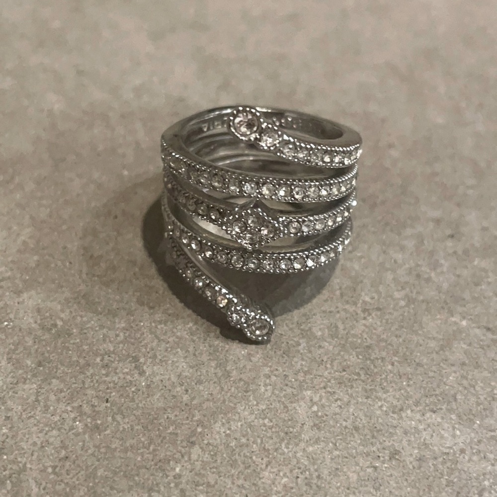 5 Layer Rhinestone Ring